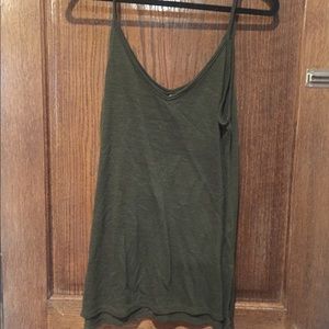 Forest green tank